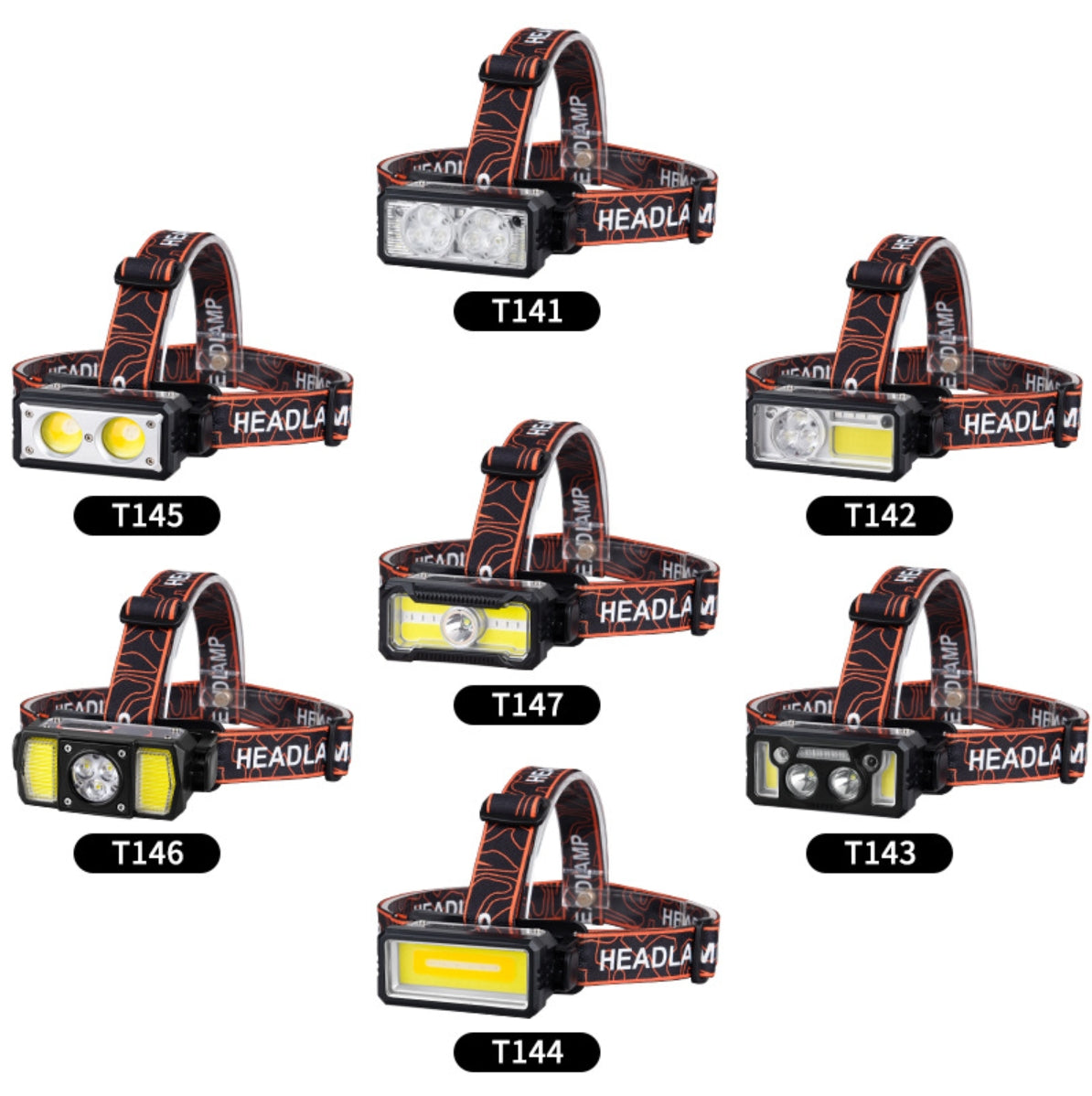 Outdoor Mini Bright Small Rechargeable Led Headlamp USB Charging Running Plastic Fishing Headlight Motion Sensor Head Flashlight