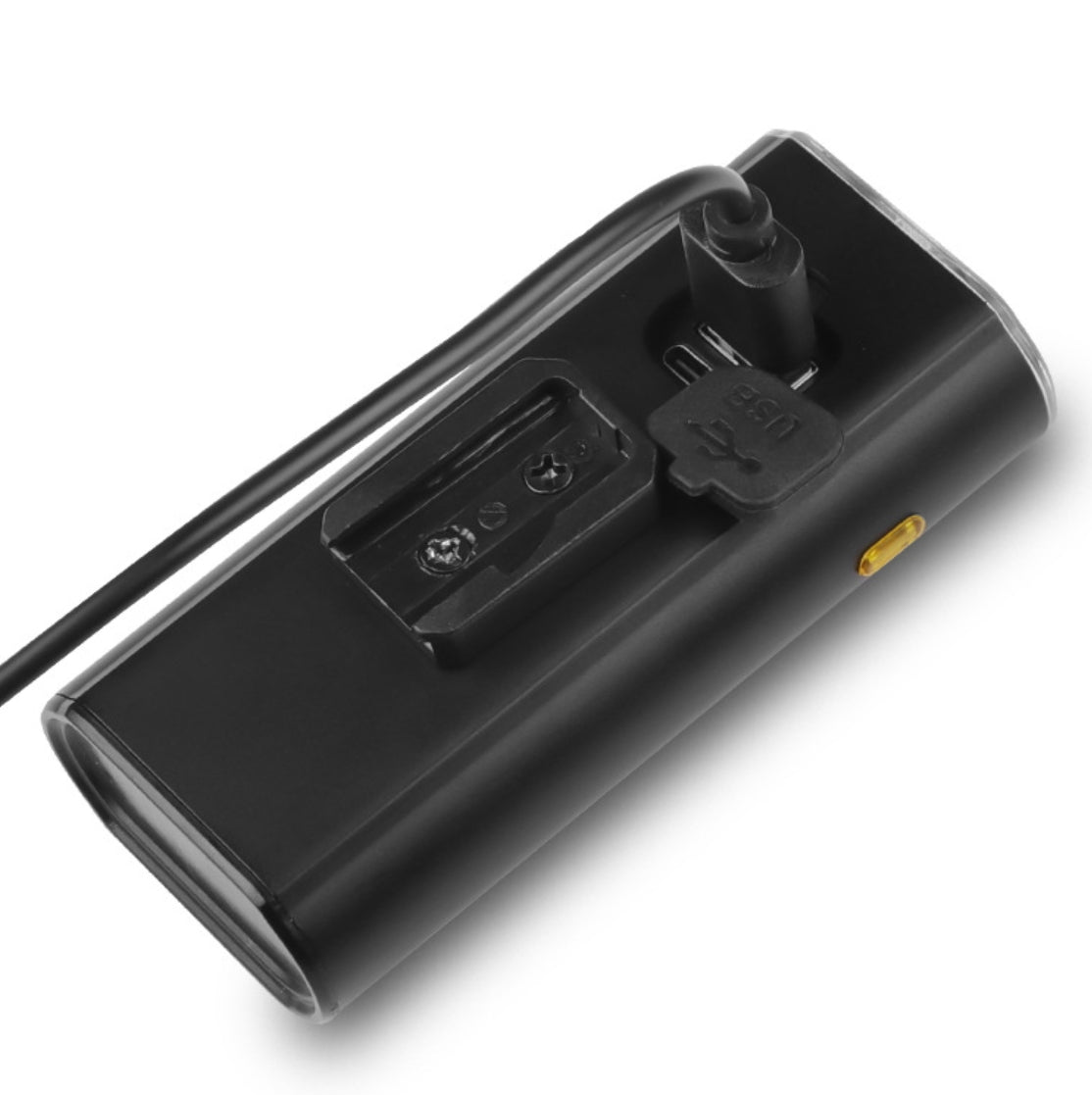 Luces delanteras para bicicleta 2*T6, superbrillantes, recargables por USB, con soporte LED, linterna impermeable con salida para lámpara de conducción nocturna