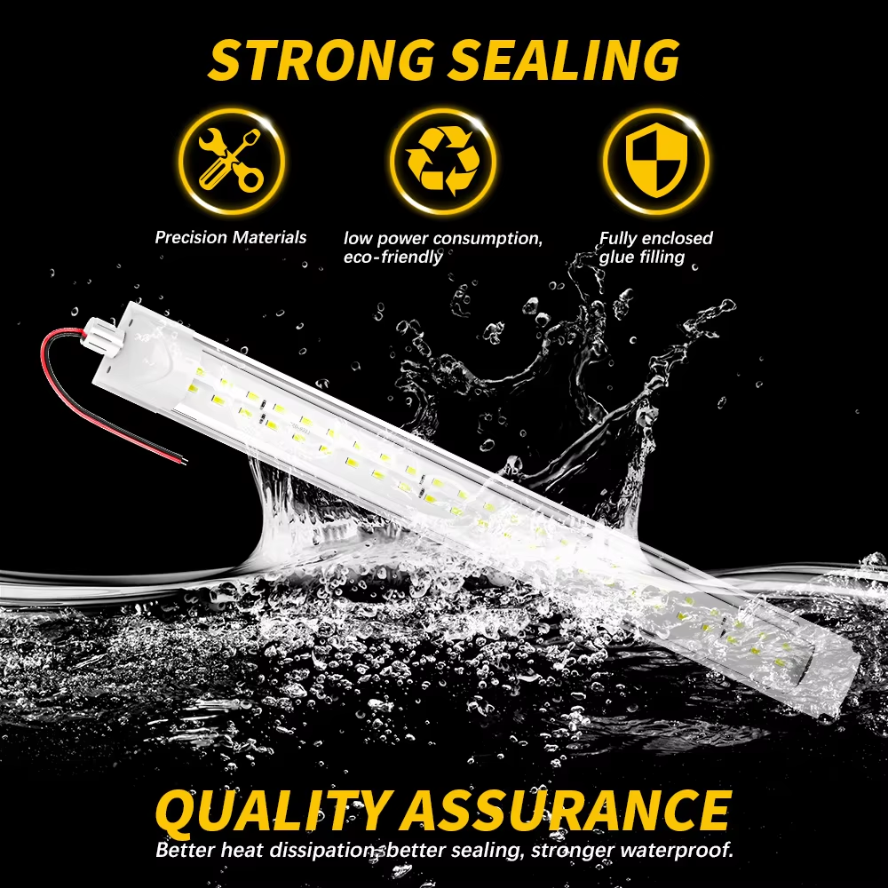 Bright LED Car Interior Light Universal Cabin Ceiling Reading Lamp With Switch For Trailer Car RV Van Camper Caravan