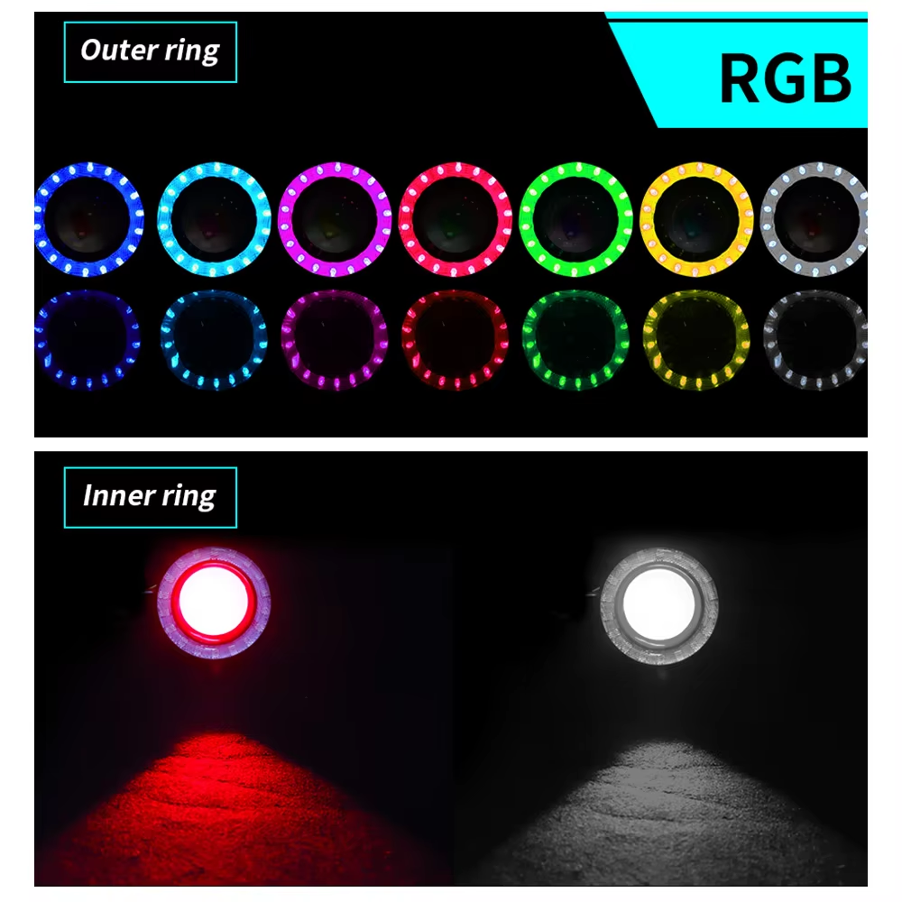 Fog Light Driving Day Off-Road Light 3.5'' Led Headlight For Motorcycle Or Car SUV Truck Forklift Led Fog Light Headlight