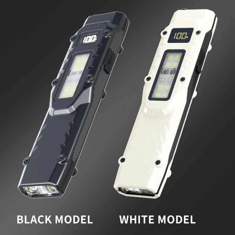 LED Super Bright Flashlight USB Charging Portable Pocket Flashlight IPX44 Waterproof Outdoor Emergency Light for Outdoor Hiking