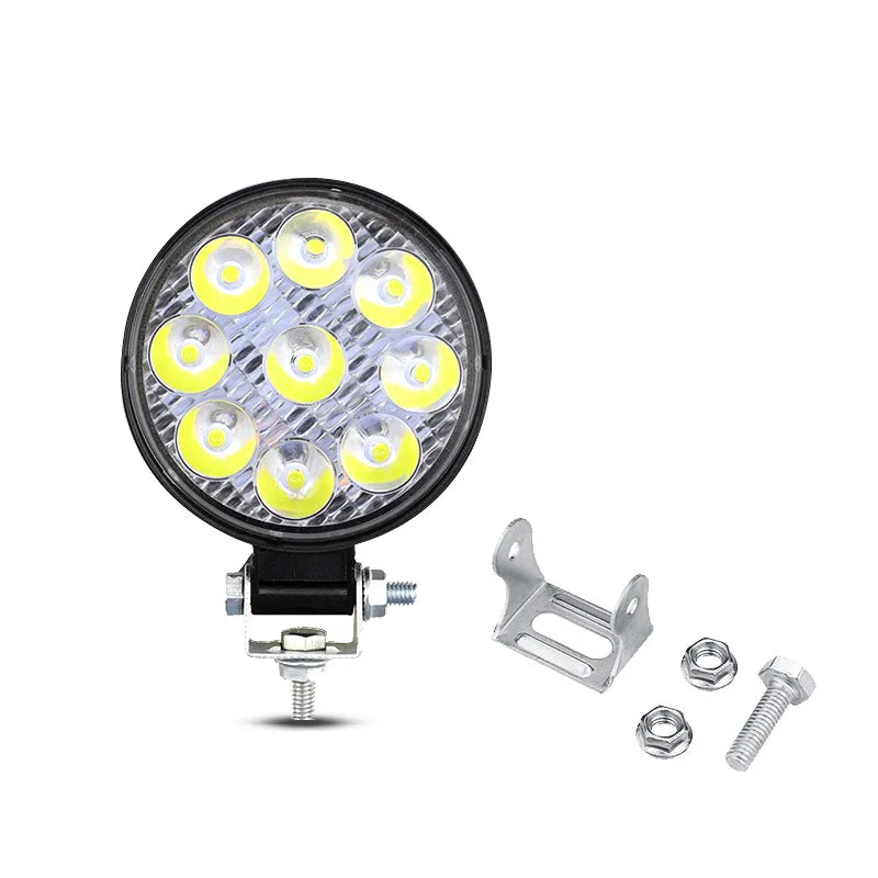Mini Offroad LED Light Bar 27W 9 LED Work Light Bright Beam Off Road Flood Waterproof Spot Light SUV Fog Lamp Headlight