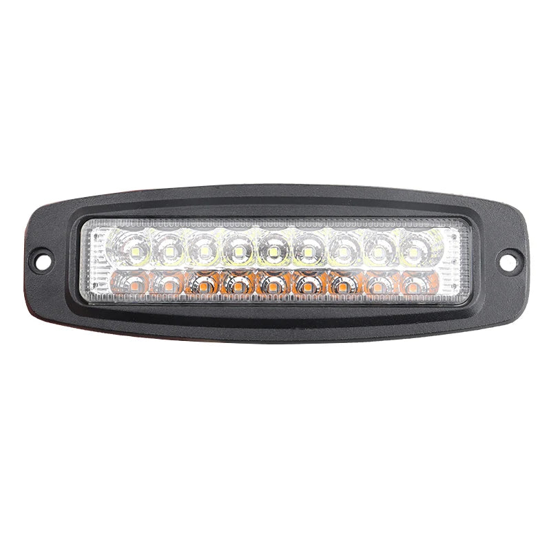 Off road Led Bar Worklight Pods Flush Mount Working Light 18W 7 Inch Combo Lighting for Vehicle Moto Tractor Car Running DRL