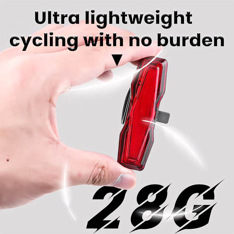 Bike Rear Tail Light USB Rechargeable Red LED Bright Taillights Fit On Any cycling Helmet Easy-To-Install For bikes Safety parts