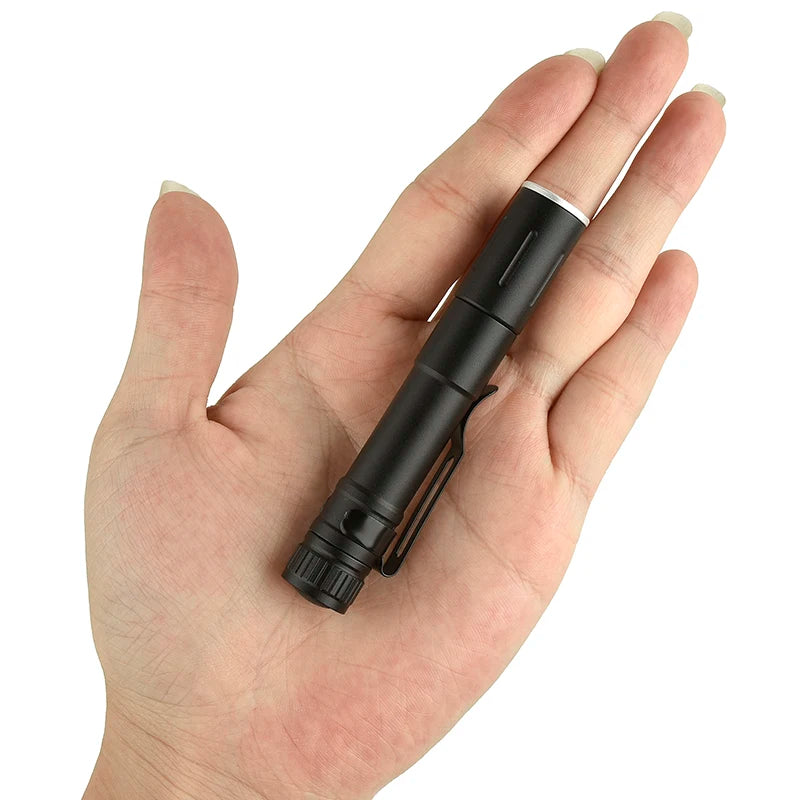 Mini LED Flashlight ZOOM 7W XPE 100LM Waterproof Torch LED Zoomable Lanterna AAA Battery Led for Camping Emergency LED Bulbs