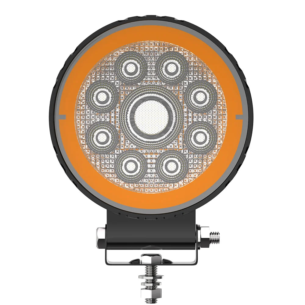 4 Inch 48 LED Circle Floodlight 9-36V Car Work Light For Jeep Truck Boat Tractor ATV Offroad 4X4 Barra LED Headlight
