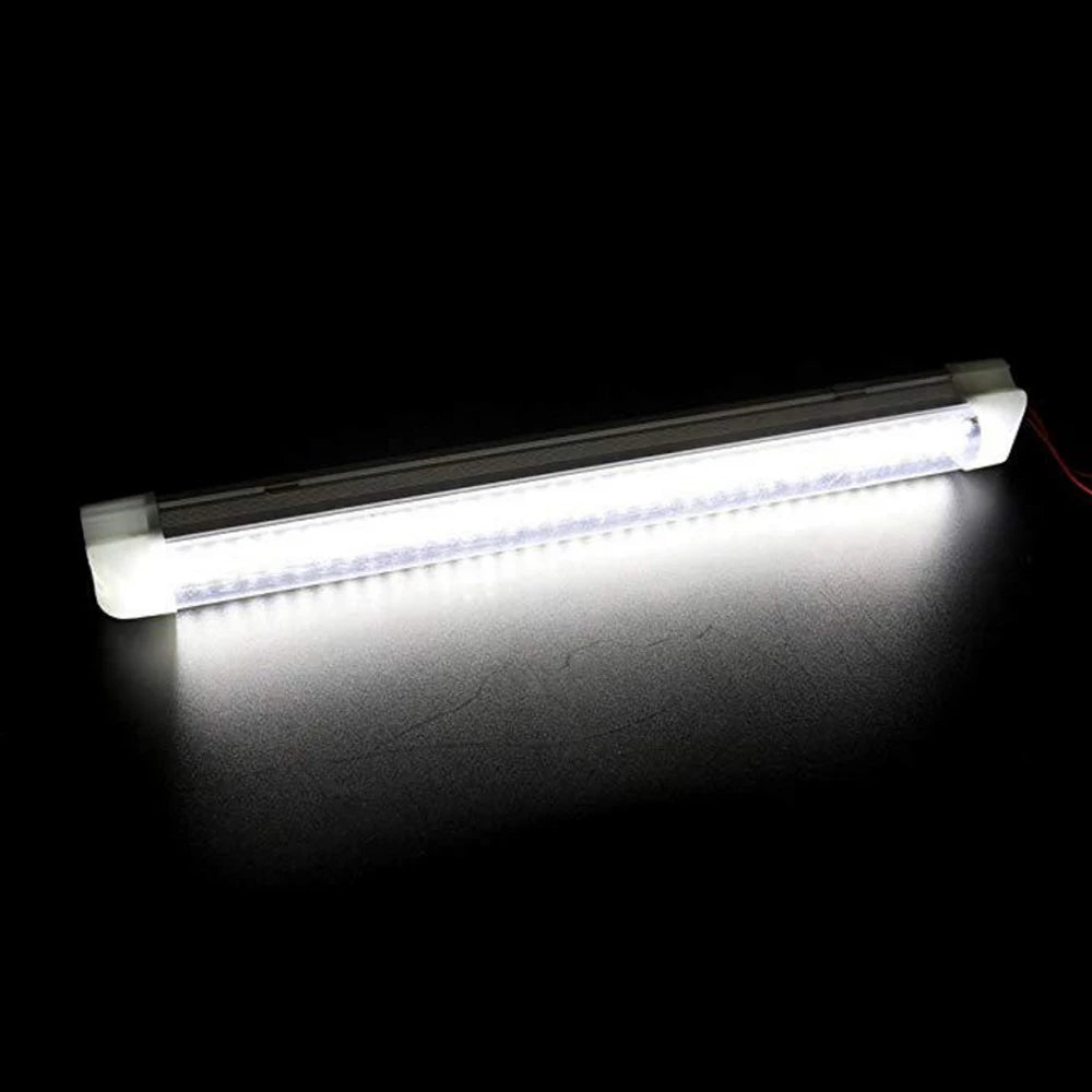 LED Light Bar DC12 72Led Car Interior Light Indoor Reading Ceiling Lamp Car Van Bus Caravan Lamp