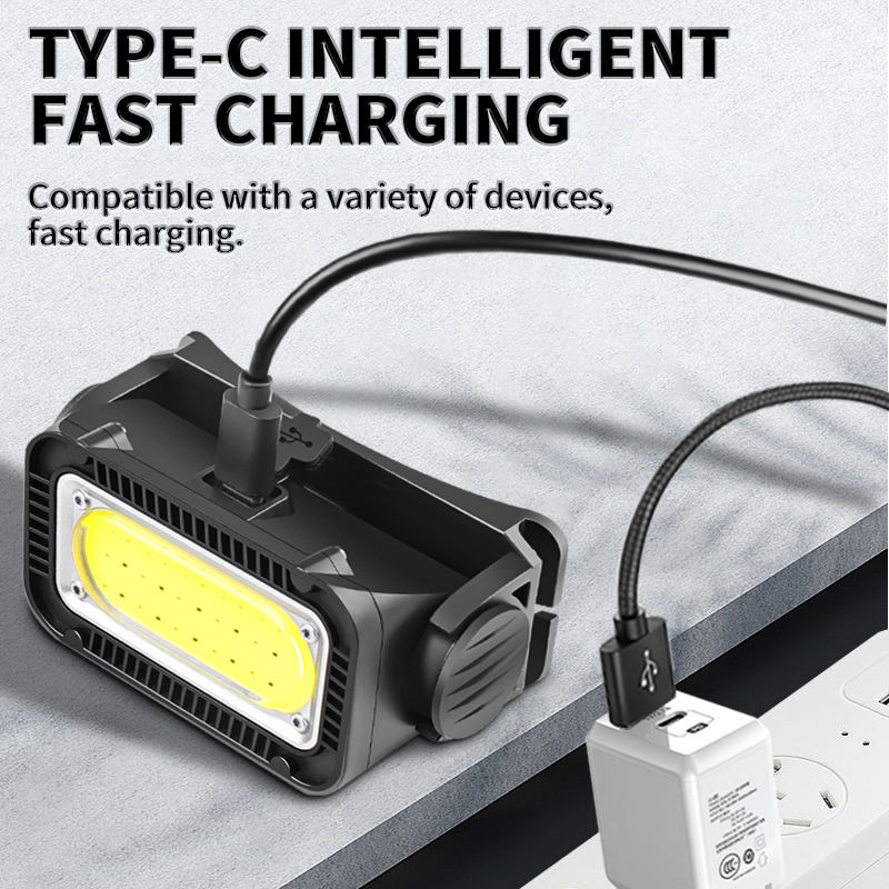 High Quality Low Price COB LED Headlamp Rechargeable Waterproof Head Torch K371