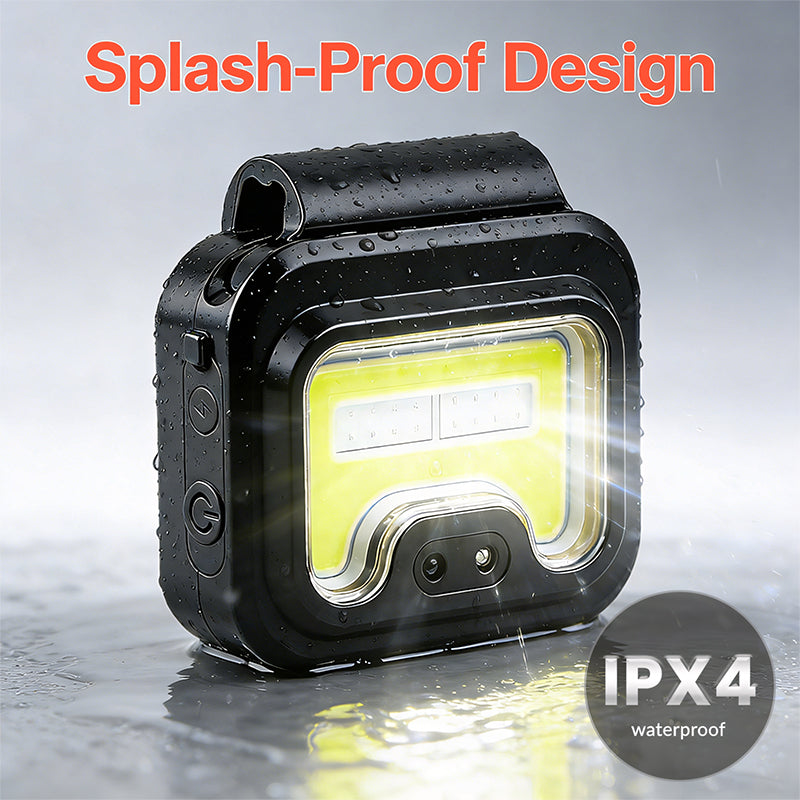 Multifunctional COB LED Headlamp Motion Sensor USB-C Rechargeable Memory Function Flood Outdoor Fishing Hiking T29