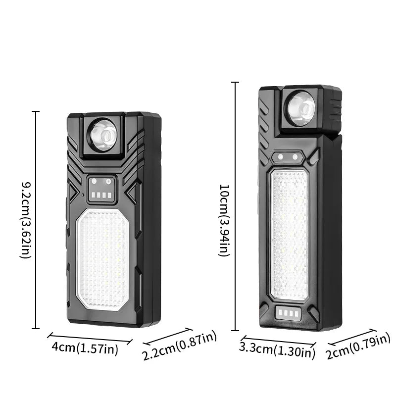 Hanging Ear Detachable Headlamp Sensor Camping Headlight Mini Portable Flashlight Magnetic Work Light Waterproof Emergency Lamp