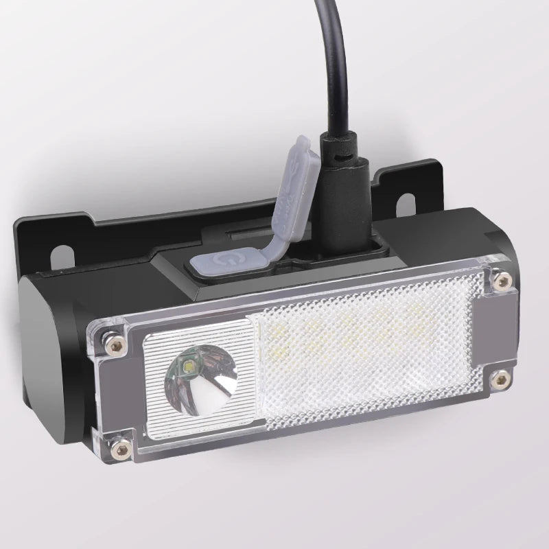 LED Headlamp Outdoor Headlights Camping Portable Mini XPE Head Flashlight Type-C USB Charging Fishing Light