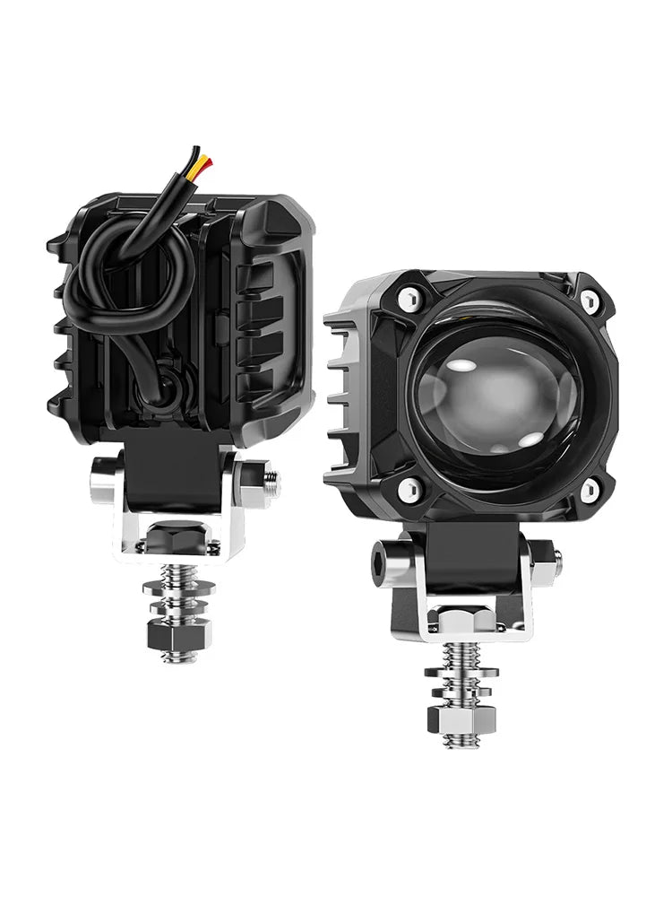 Auxiliary Lights LED Spot Driving Fog Lights for R1200GS F800GS K1600 Universal Motorcycle 40W 6000K Fog Lamps