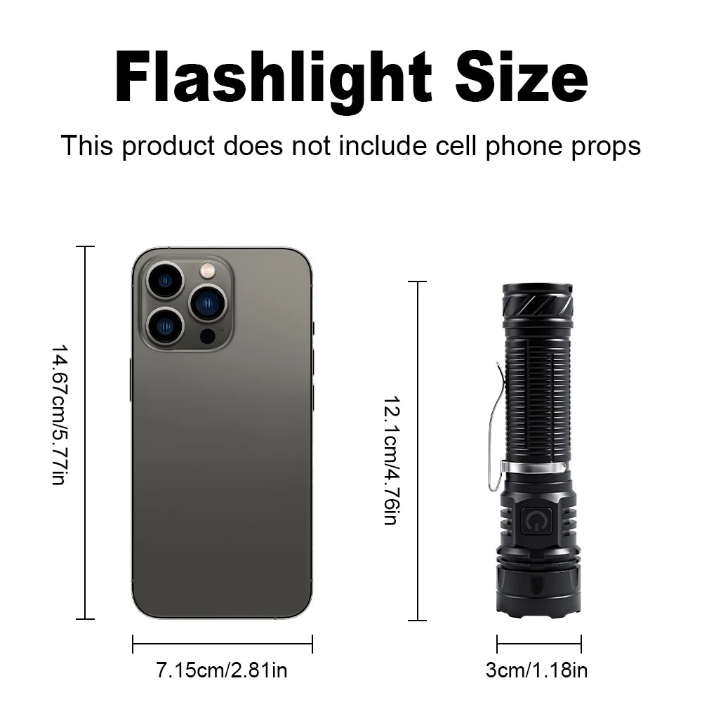 365nm LED UV Flashlight USB Rechargeable UV Light Pet Cat Dog Urine Ringworm DetectionAluminum Alloy Money Jewelry Black Light