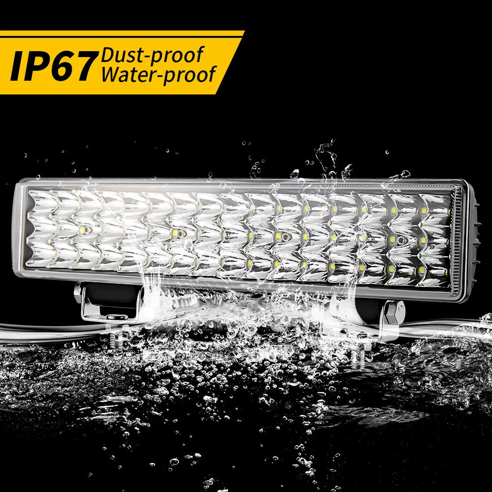 12-inch Car LED Work Light Large Field of view LED Light 48W ultra Bright 4X4 off-road Vehicle Tractor Driving Light