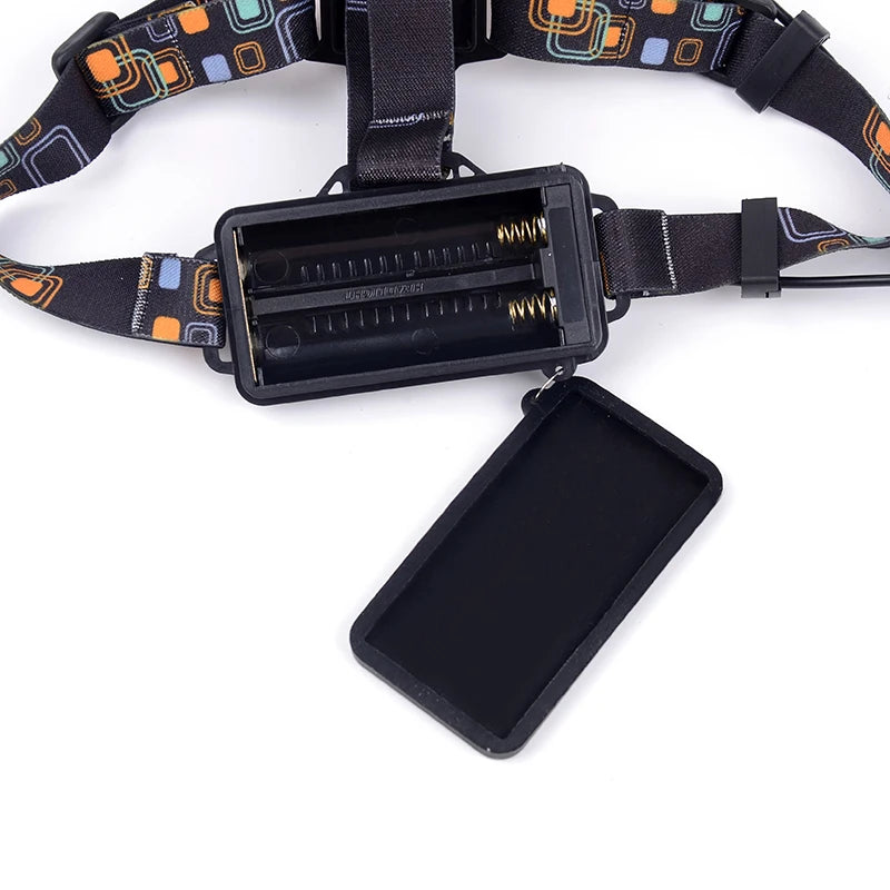مصباح أمامي XM-L T6 بتردد عالي ومنخفض ومصباح أمامي ببطارية 18650 ومصباح LED بـ 3 أوضاع
