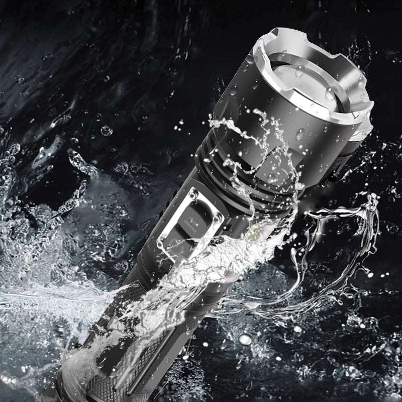 XHP160 26650 USB Rechargeable Aluminum Alloy Torch Powerbank Lantern Waterproof For Camping Light Led Flashlight 1,000,000LM