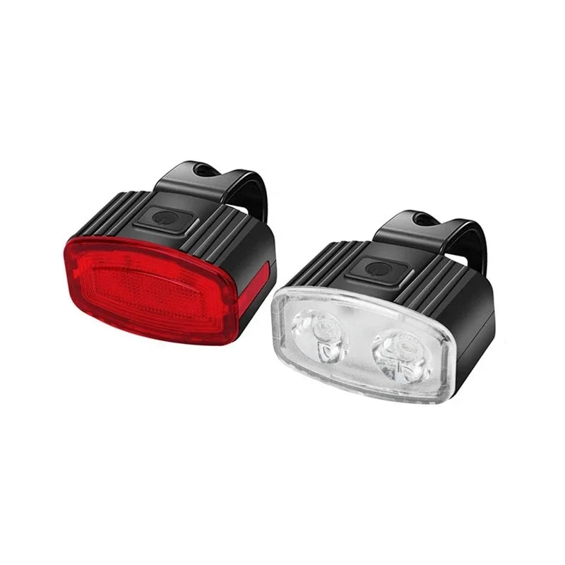 LED Bike Taillights USB Rechargeable Bicycle Red Light IPX4 Waterproof Road Mountain Bike Front Rear Light Type-C MTB Lamp