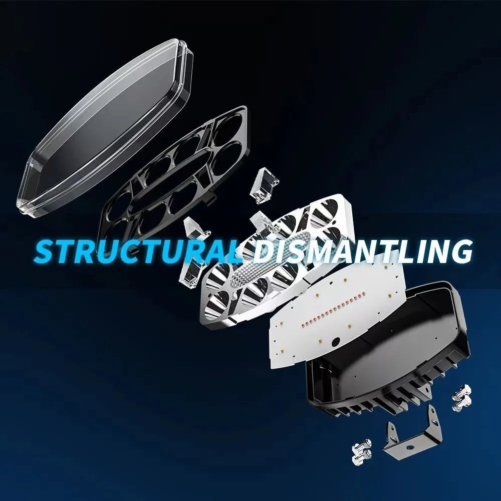 4500LM LED work light Truck modified searchlight drive headlight Auxiliary light Engineering light 45W DC9V-30V