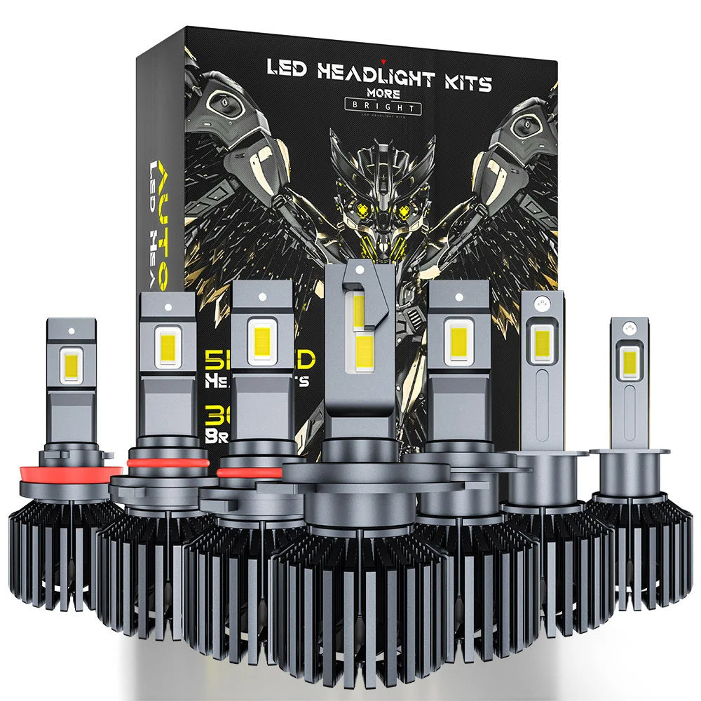 Car Auto Parts Headlight Bulbs Auto Headlamp Fog Light 6500K Plug-N-Play Modified Lights For Luxury Cars
