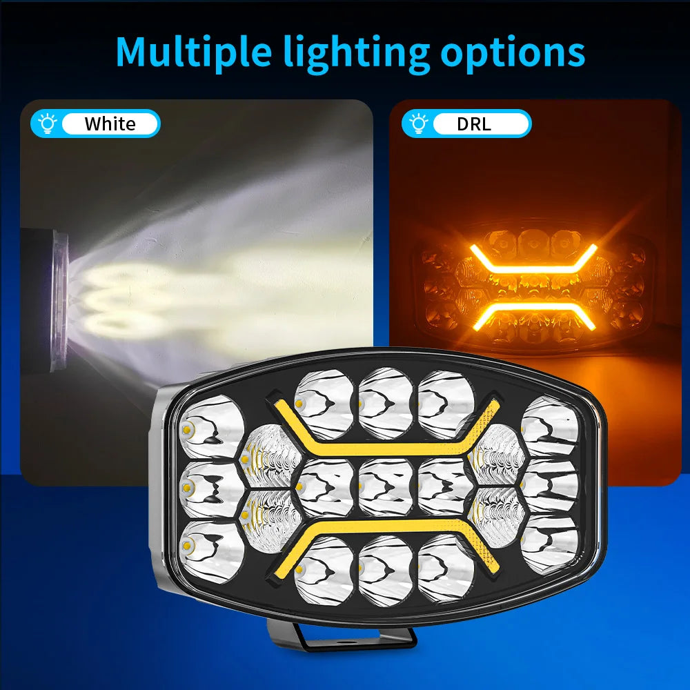 10 inch Car Led Light Combo Spot Lights 12V/24V Super LED Work Lamp Fog Driving Lamps DRL For Off road 4x4 Truck Trailer
