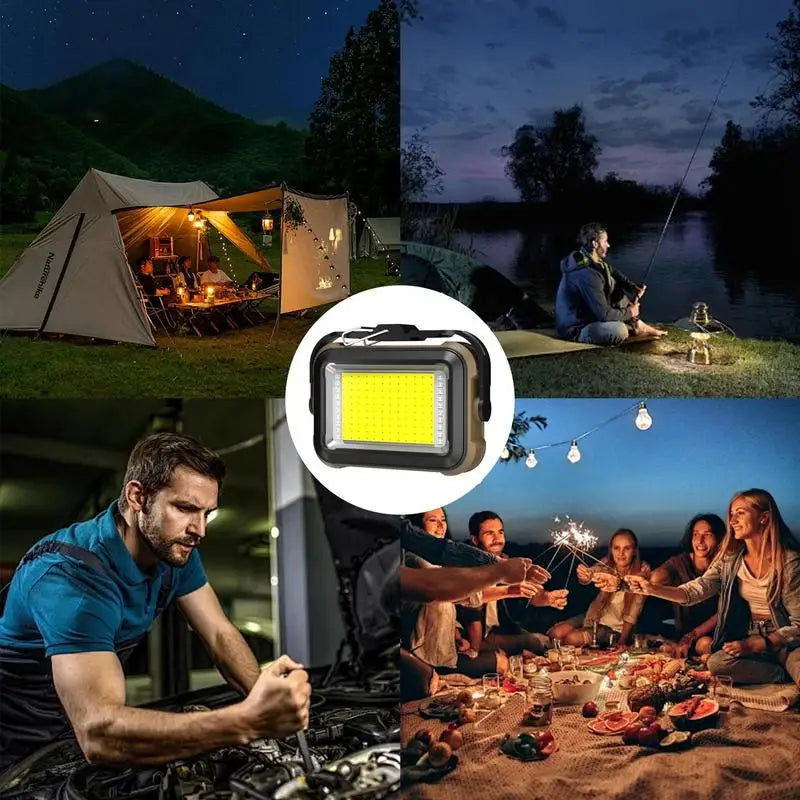 Work Light LED Rechargeable Portable LED Lights With 3600 MAh Battery Car Repair Lights Multifunctional Camping Lantern With
