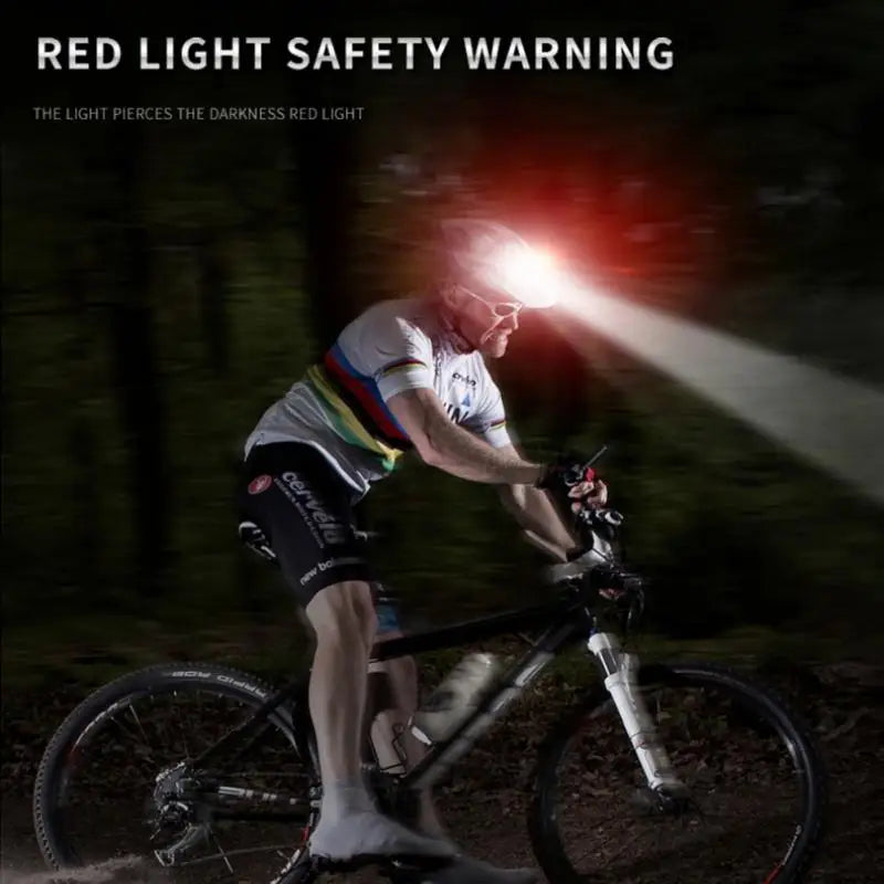 With Magnet 2000 Mah Lithium Battery 7-speed Light Source Induction Headlights Strong Light Independent Operation Zoom Durable