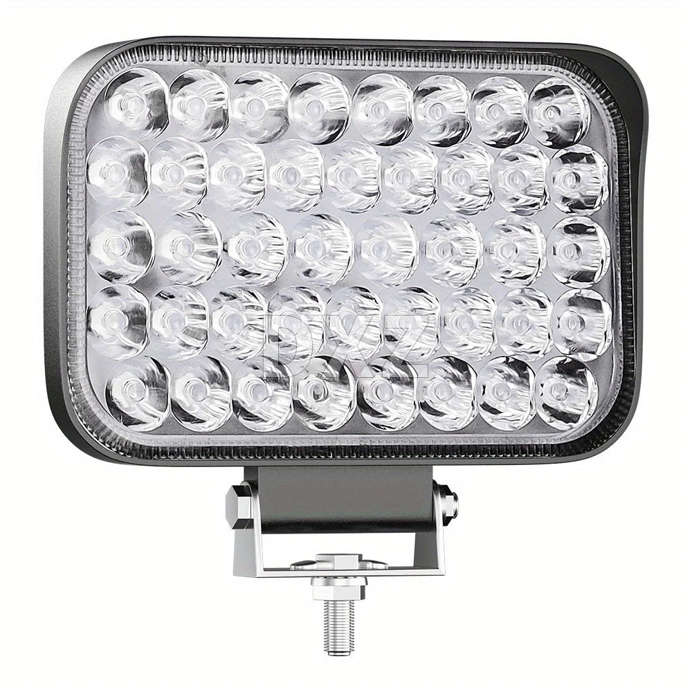 9-30V 42/33/21LED 6/5/4inch Car Square LED Work Light Lens Truck Spotlight Agricultural Machinery Lighting