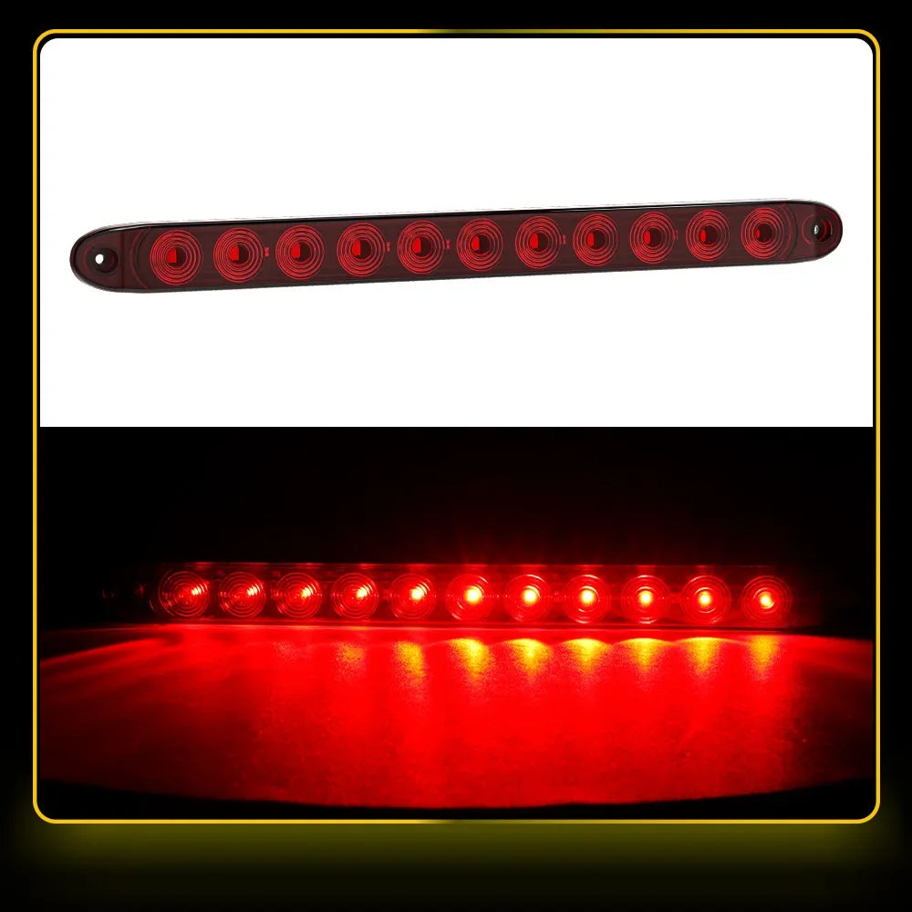 High quality truck taillight LED high brake light 12V truck trailer side light signal light