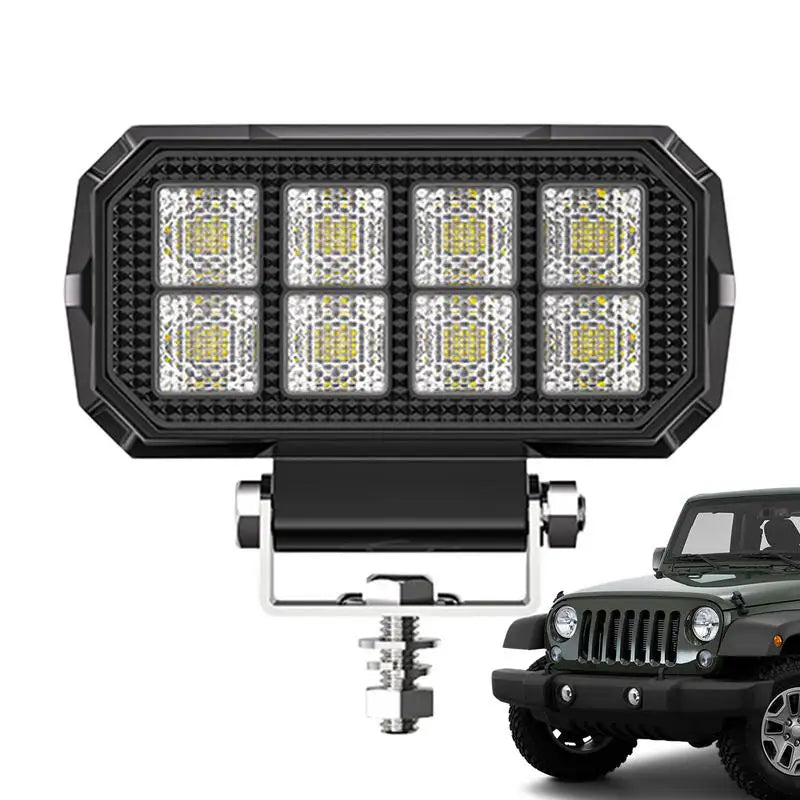 Spotlights Outdoor Waterproof 3.5 Inch Square LED Spotlights Shockproof Offroad Lighting Automotive Supplies For Truck Boat