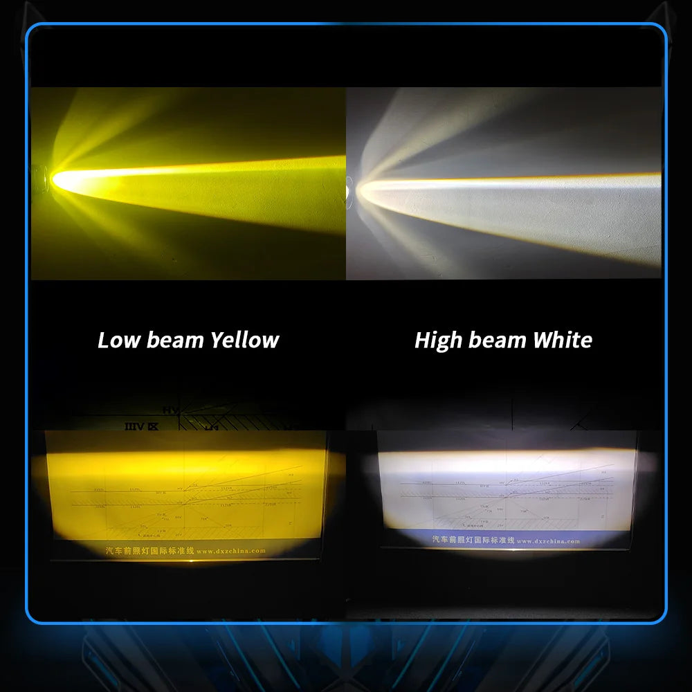 Auxiliary Lights LED Spot Driving Fog Lights for R1200GS F800GS K1600 Universal Motorcycle 40W 6000K Fog Lamps