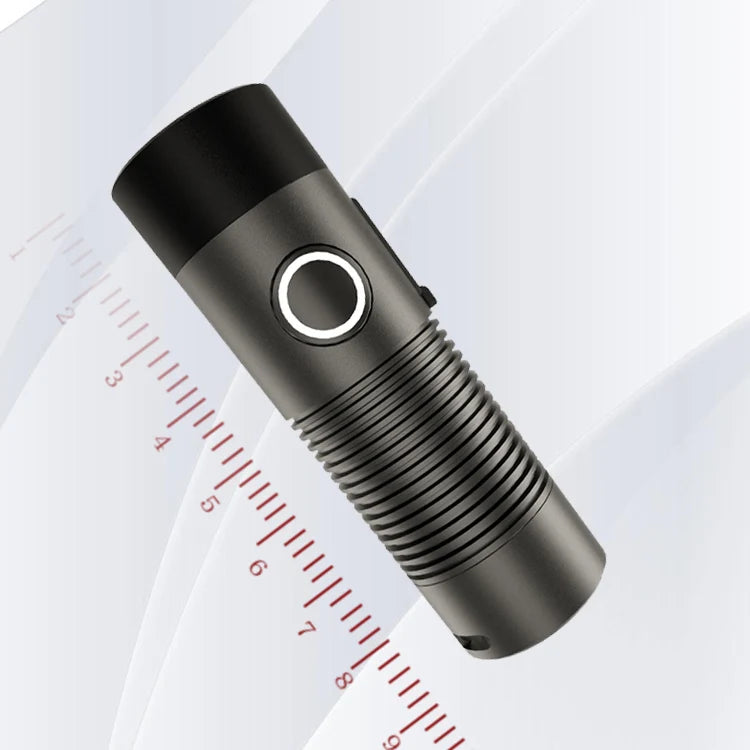 4*XPG LED EDC Mini Flashlight With Lampshade Stepless Dimming IPX4 Waterptoof USB-C Rechargeable 16340 Battery Portable Torch