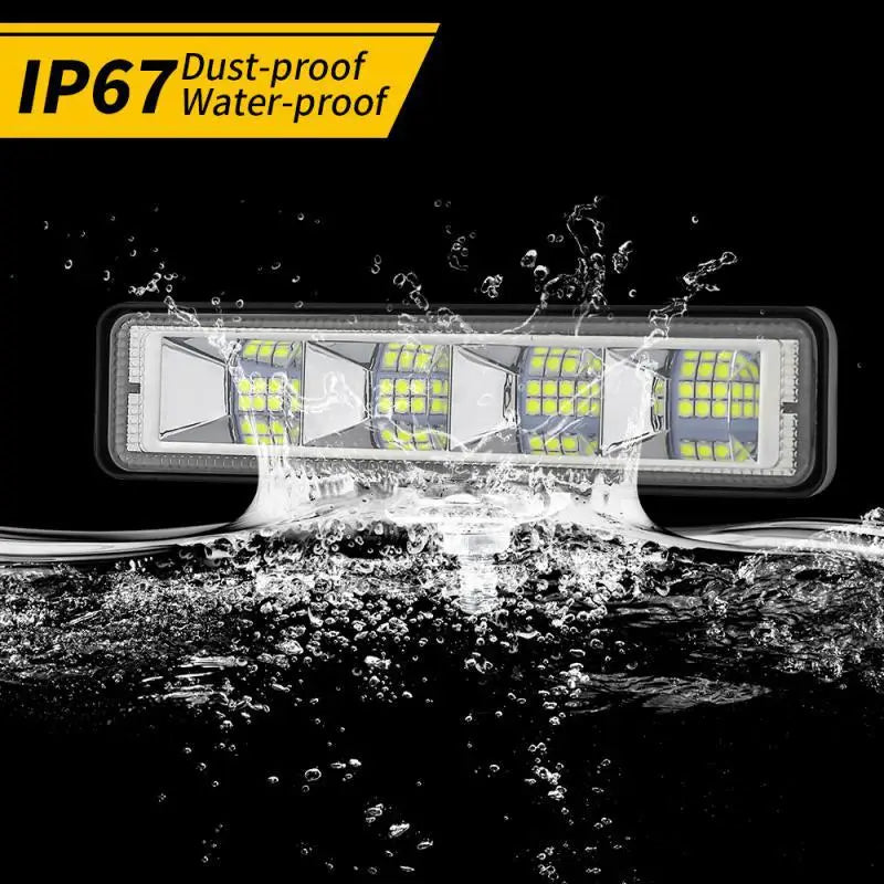 LED Bar Flood Light 12W Car Work light LED Bar 4x4 24 Led Working Bar Offroad SUV ATV Tractor Trucks Excavator Led Combo Beam