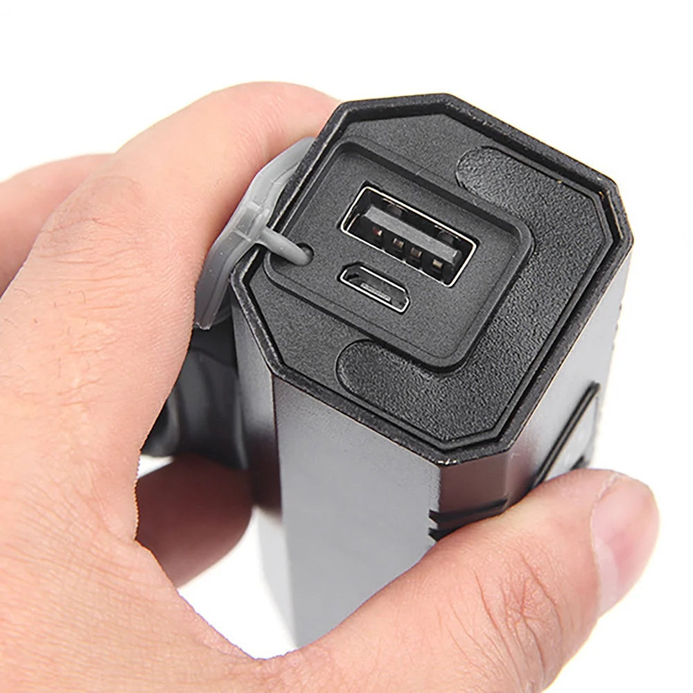 Bicycle Light Rainproof USB Charging LED MTB Front Lamp Headlight Aluminum Ultralight Flashlight Bike Light