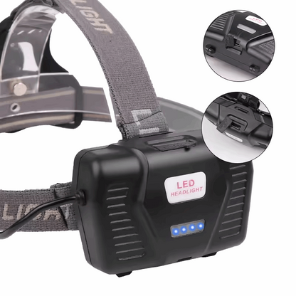 1000 Lumens XHP50 LED Headlamp Fishing Camping Headlight High Power Lantern Head Lamp Zoomable USB Torches Flashlight 18650