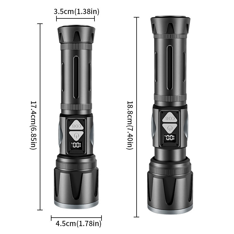 Super Portable Rechargeable Led Lamp 18650 BatteryWaterproof High Power Led Flashlight White Laser Outdoor Torch Light