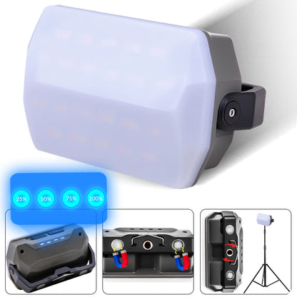 High Brightness 4000mAh Rechargeable Outdoor LED Type-c Charging Portable Lighting Lamp Magnet Hook Work Light