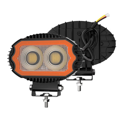 New oval 5-inch paladin with aperture floodlight LED work light 9-60V headlight engineering light
