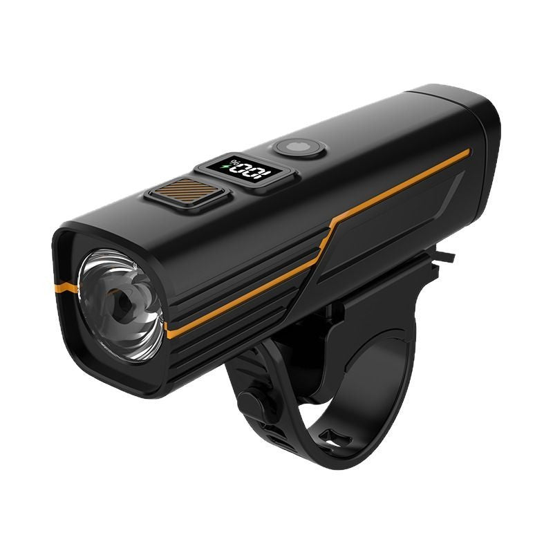 New Portable Mountain Bike Flashlight Outdoor Camping Ride Headlight Long Distance Led Bike Torch Horn Sensor Lithium Battery HS B9