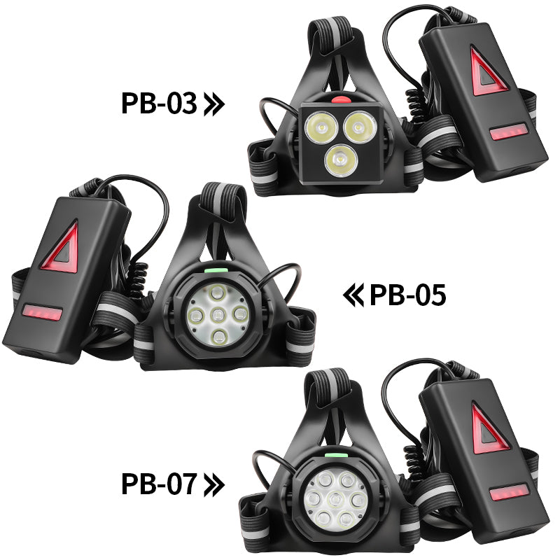 Powerful Headlamp USB Rechargeable Headlights Ultra Bright LED Lights Outdoor Waterproof Head Flashlight Camping Fishing Lantern