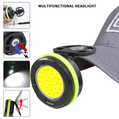 Night Running Light Reflective Vest LED Chest Lamp USB Charge Camping Fishing Cycling Vest Light(Navy Blue)