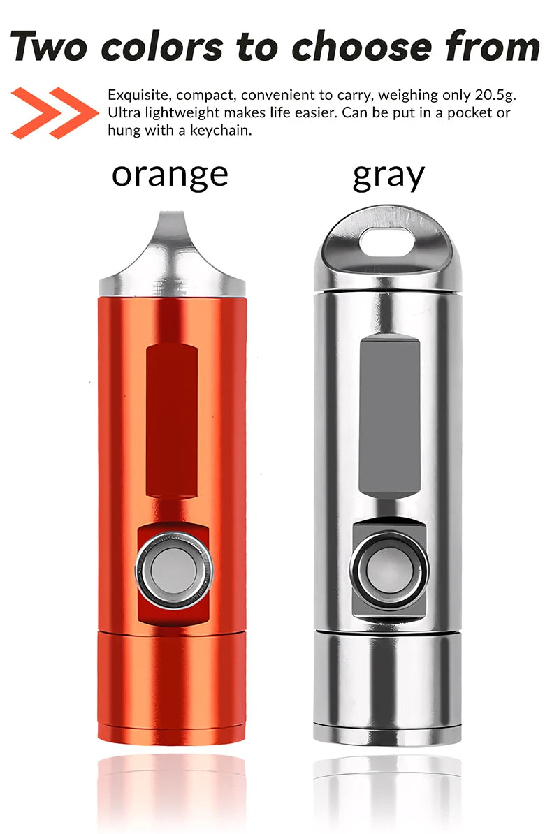 Mini Torch Power Bank Ultra Bright Tactical LED Flashlight Outdoor Lighting 5 Modes With USB Charging Cable