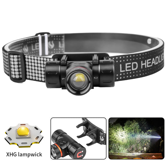 Diving Headlamp Underwater Head Flashlight Light IPX8 Waterproof Scuba Dive Light Diving Headlight