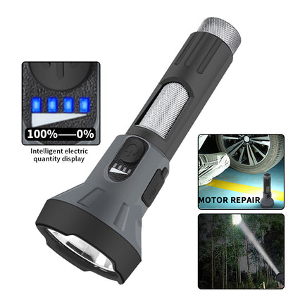 LED Rechargeable Flashlights High Lumens,4 Mode high Brgiht Flashlight Waterproof Flashlights for Emergencies,Camping,outdoor