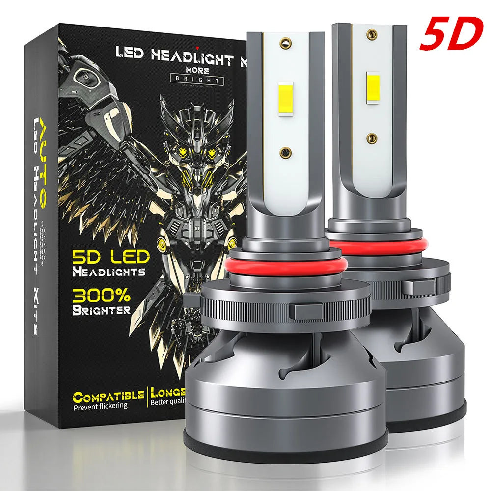 Led Car Headlight H4 H7 H1 H8 H9 H11 9005 9006 Hb4 Low Beam High Beam Lens Led Lamp Canbus Auto Turbo Led Bulb Headlamp