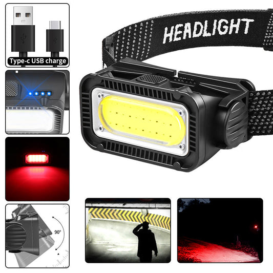 High Quality Low Price COB LED Headlamp Rechargeable Waterproof Head Torch K371