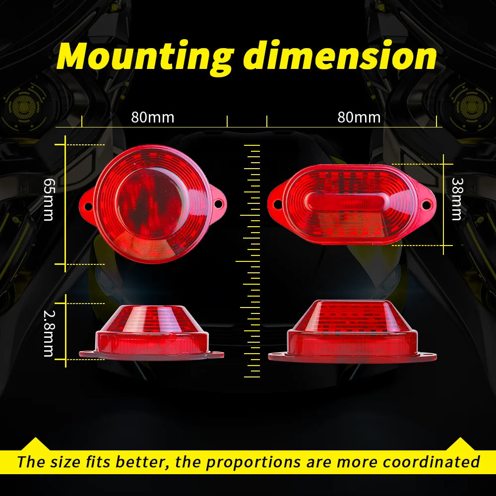 LED Strobe Signal Warning light 12V 24V Indicator light LED Lamp small Flashing Light Security Alarm