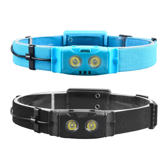 XPG 1500mah Battery 500Lumens DualSwitch Adjustable Headband Essential Headlamp for Adults and Kids for Hiking and Camping XA618