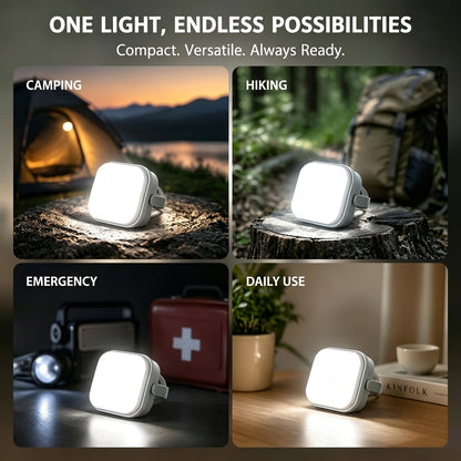 Outdoor Portable Multi-function LED Camping Lamp USB Type-c Rechargeable Hung High Power Solar Camping Lantern KT-790A