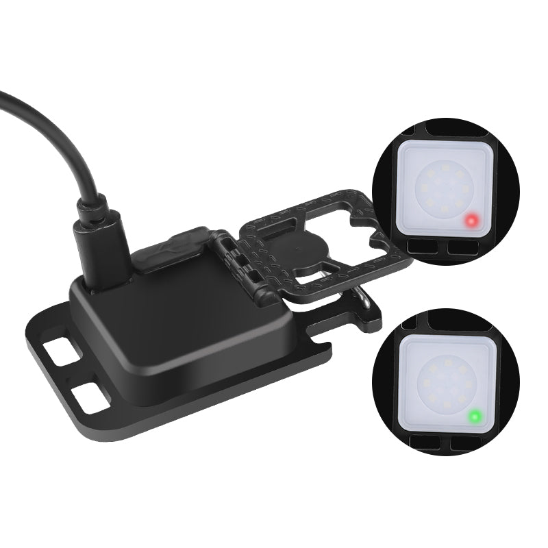 Mini Flashlight Camping Light COB Keychain Work Light Rechargeable Floodlight with Strong Magnet IP44 Waterproof 31001