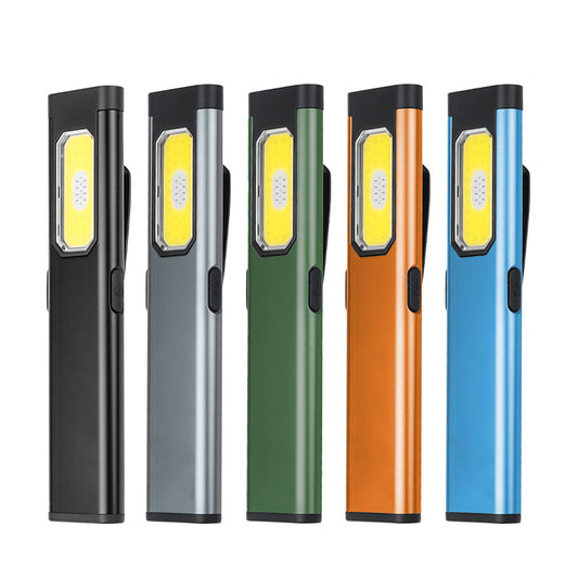 LED Keychain Flashlight USB-C Rechargeable 450Lm Portable Mini Torch Light Pocket Lantern Flood Work Light With Magnet